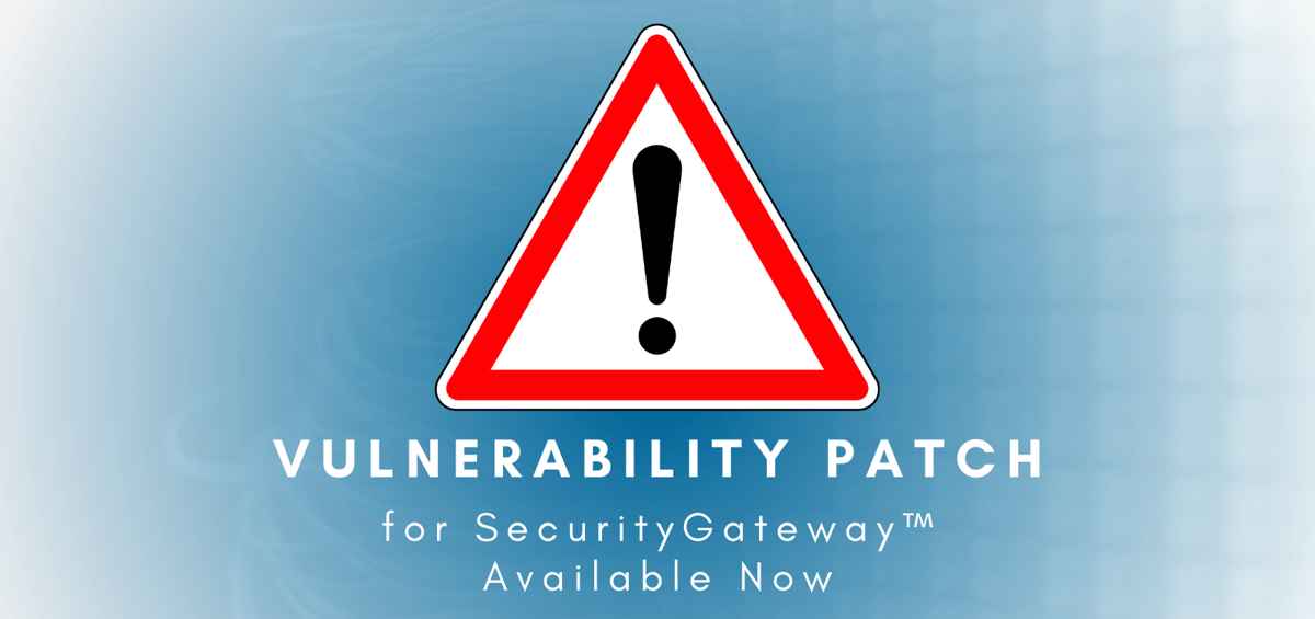 SG Vulnerability Patch